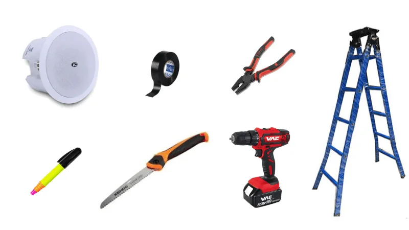 Chuẩn bị thiết bị, dụng cụ lắp đặt