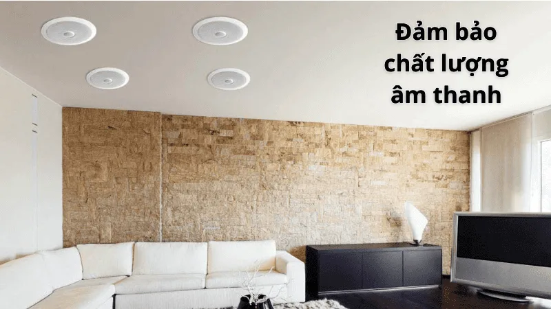 Lắp đặt loa đúng cách sẽ giúp tối ưu chất lượng âm thanh